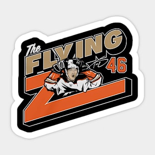 Trevor Zegras The Flying Z Sticker